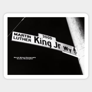 MLK Way COOKIES Seattle Washington by Mistah Wilson Photography Sticker